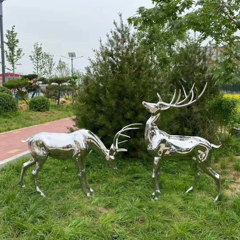 Mirror Deer Pair